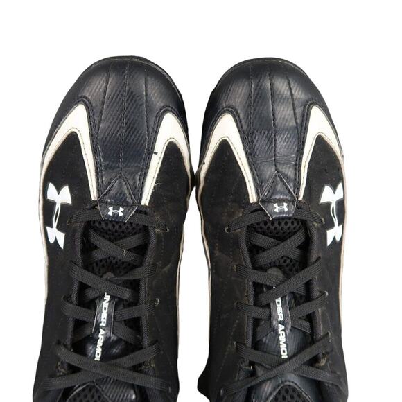 Under Armour Shoes Mens 8.5 Cleats Baseball Sport Black Molded Leadoff III Adult main image 12